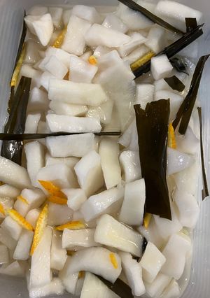 ゆず大根￼甘酢漬け-レシピのメイン写真