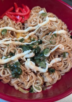 【気分転換】カップ焼きそばを油そばに-レシピのメイン写真