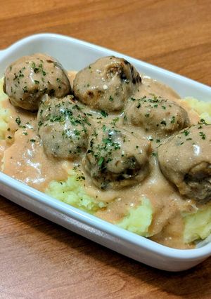 スウェーデン風ミートボール-レシピのメイン写真