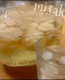 季節を問わない果実酒作り☆レモン酒☆