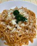 ☆玉ねぎでかさ増ソフト麺ナポリタン☆
