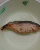 学校給食：さけのハニーマスタード焼き