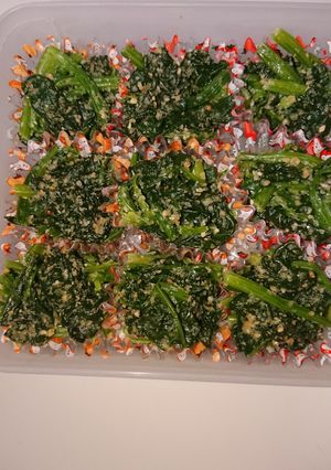 ほうれん草のピーナッツ胡麻和え-レシピのメイン写真