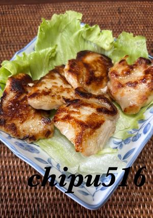 簡単　鶏むね肉の柔らかマヨネーズ漬け焼き-レシピのメイン写真