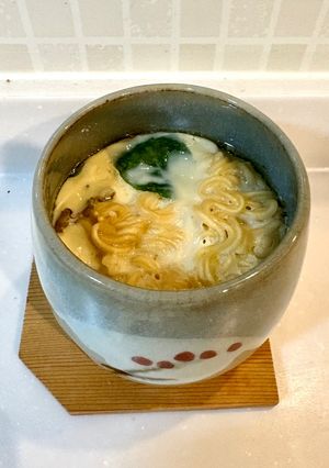秘伝の茶碗蒸し★ ラーメン入り-レシピのメイン写真