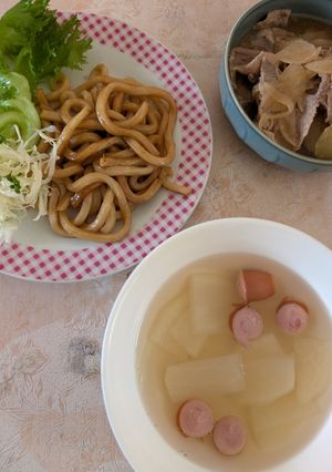 簡単★大根とウインナーの白だしスープ-レシピのメイン写真