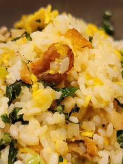 大根の葉っぱと鶏皮のチャーハン-レシピのメイン写真