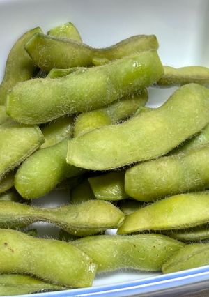 枝豆は茹でずに蒸します。-レシピのメイン写真