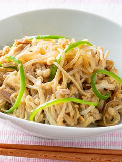 ツナとしらたきのカレーきんぴら-レシピのメイン写真