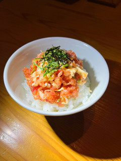 まぐろtoゆばのネギトロユッケ丼-レシピのメイン写真
