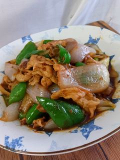 新玉ねぎ&豚肉&ピーマンの味噌炒め♪-レシピのメイン写真