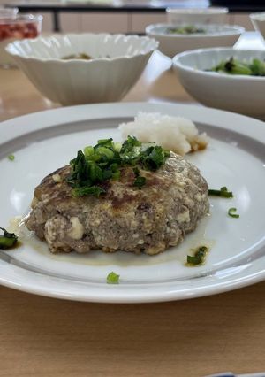【主菜：豆腐・ひき肉】豆腐ハンバーグ-レシピのメイン写真