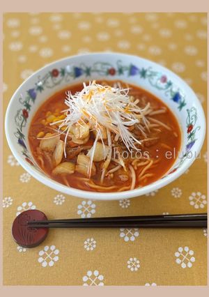揚げにんにくの辛味噌ラーメン-レシピのメイン写真
