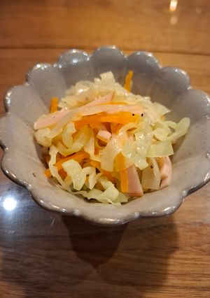 カフェ風♪キャベツのレモンサラダ-レシピのメイン写真