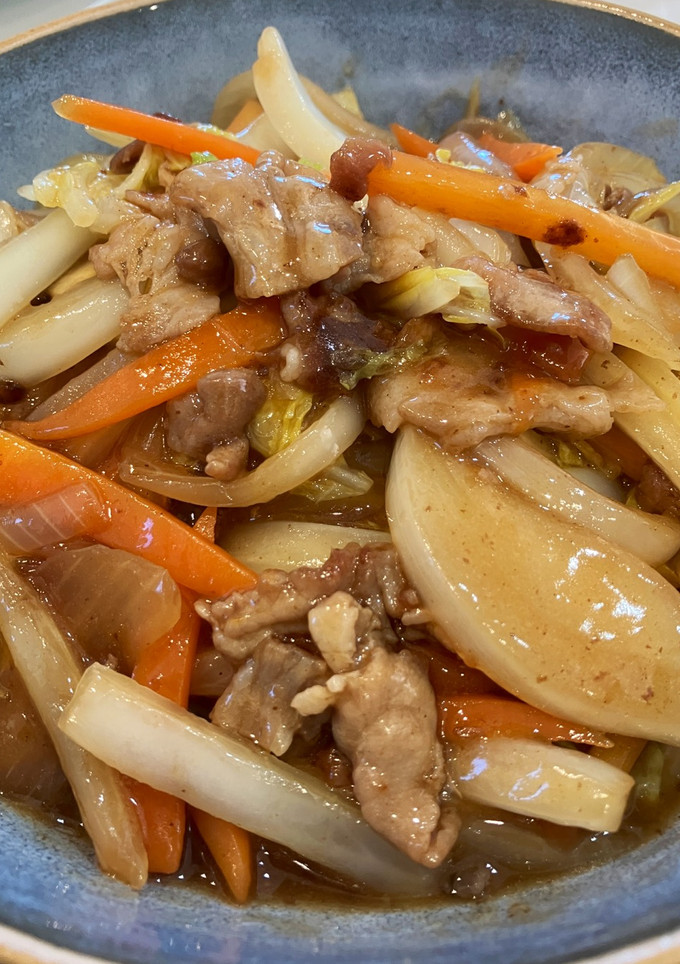 白菜と豚肉の中華炒め-レシピのメイン写真