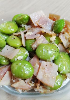 枝豆のハムチーズ和え※簡単お弁当作り置き-レシピのメイン写真