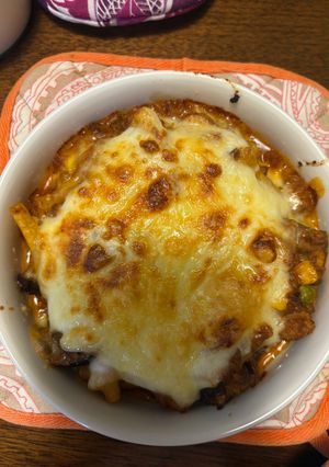 野菜たっぷり　ミート&ホワイトグラタン　-レシピのメイン写真