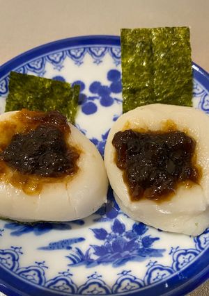 簡単！餅の海苔の佃煮巻き-レシピのメイン写真