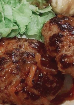 *こだわり*豆腐ハンバーグ🌞-レシピのメイン写真