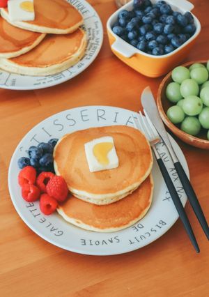 ふわふわパンケーキ-レシピのメイン写真