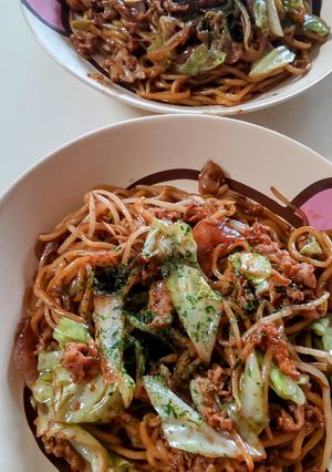 中濃ソースだけで簡単に焼きそば♪-レシピのメイン写真