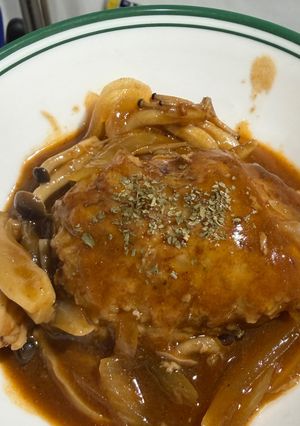 ハンバーグ-レシピのメイン写真