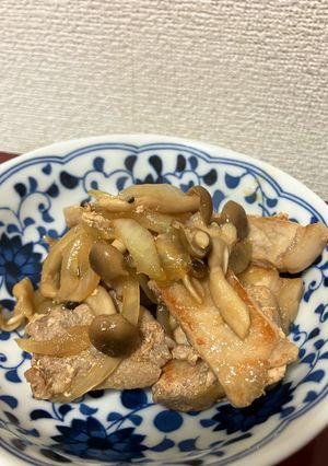 さっぱり豚肉のガリバタしょうゆ炒め-レシピのメイン写真