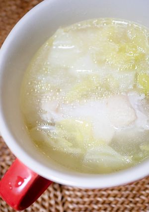 手羽元と春野菜のスープ-レシピのメイン写真