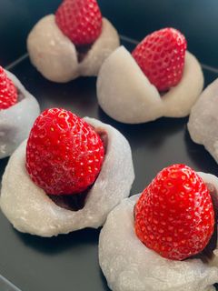 レンジで作る簡単いちご大福🎵-レシピのメイン写真
