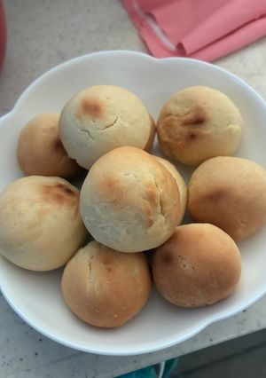 レンジとトースターで作る基本の丸パン-レシピのメイン写真