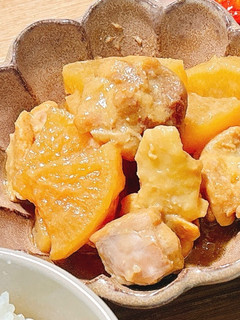 【炊飯器】とろとろ味染み♪簡単鶏大根-レシピのメイン写真