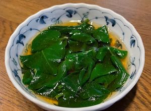 おかわかめの胡麻ポン風味おひたし-レシピのメイン写真