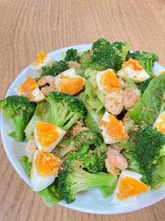 えびとブロッコリーの和風サラダ🥗-レシピのメイン写真