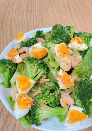 えびとブロッコリーの和風サラダ🥗-レシピのメイン写真