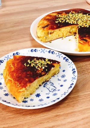 HMでさつまいもチーズケーキ-レシピのメイン写真