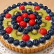 さくさくタルトのなめらかレアチーズケーキ