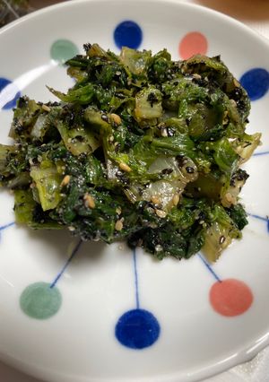 ロメインレタスの胡麻和え-レシピのメイン写真