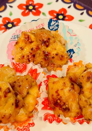 簡単！お弁当冷凍作り置き☆ハニーマスタードチキン-レシピのメイン写真