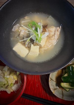 鯛のあらで作る　激安レシピ　あら汁-レシピのメイン写真
