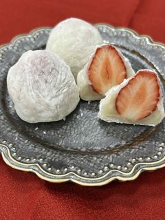 切り餅で1個でできる!苺大福-レシピのメイン写真
