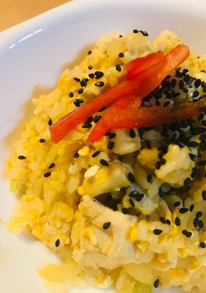 鶏肉の玉子チャーハン-レシピのメイン写真