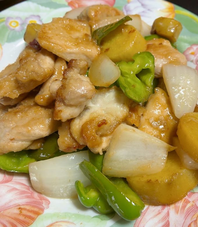 大戸屋の鶏と野菜の黒酢あんを米酢で再現⭐️-レシピのメイン写真
