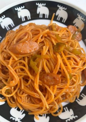 ワンパンでナポリタン!ランチに-レシピのメイン写真