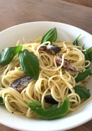 簡単！オイルサーディンの冷製パスタ-レシピのメイン写真