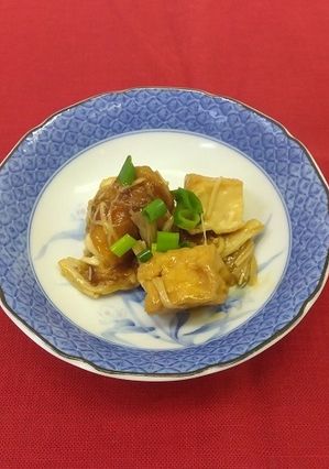 【防災レシピ】厚揚げとえのきのあんかけ-レシピのメイン写真