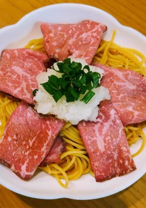 ローストビーフスパゲッティ-レシピのメイン写真