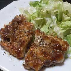 รูปของ 鶏むね肉の甘辛ペッパーチキン