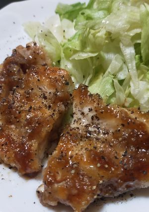 鶏むね肉の甘辛ペッパーチキン-レシピのメイン写真