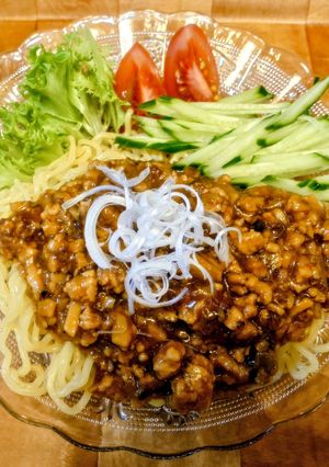 ジャージャー麺-レシピのメイン写真