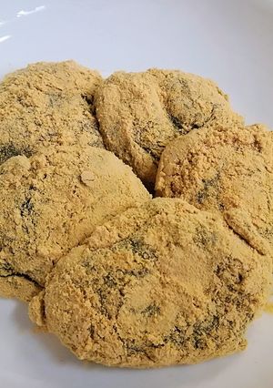 よもぎ味の信玄餅風-レシピのメイン写真